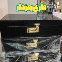 جعبه ساعت پوست ماری رمز دار