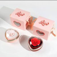 باکس رز جاودان قلبی چرخشی